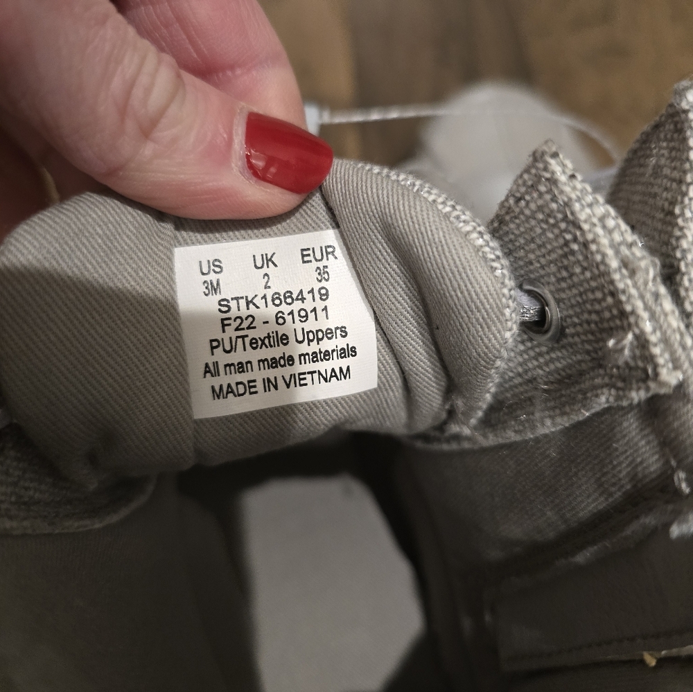 🆕 Sperry Topsider Core Saltwater Rain Duck Boots Grey Silver Iridescent Kids - Picture 11 of 16